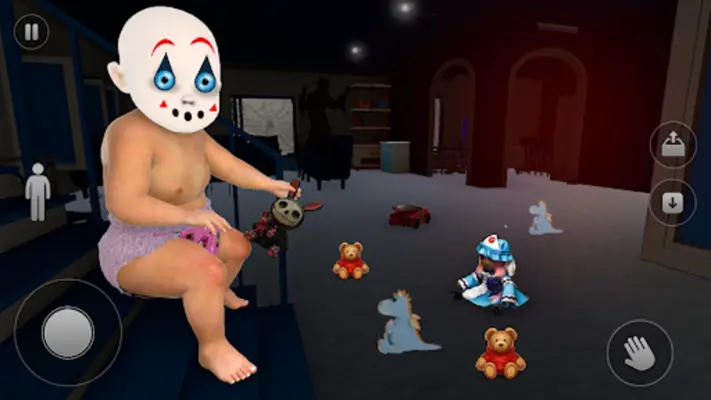 Scary Baby Haunted House Game android App screenshot 3